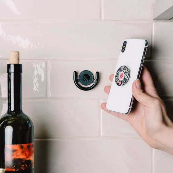 PopSockets PopMount Multi-Surface Wall Mount For Phones With PopSockets - Black - Picture 8 of 11